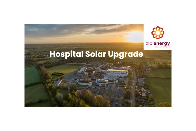 Graphic of Hospital Solar Upgrade