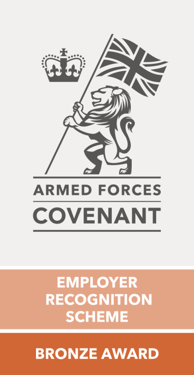 ERS Bronze Award Armed Forces Covenant Supporter
